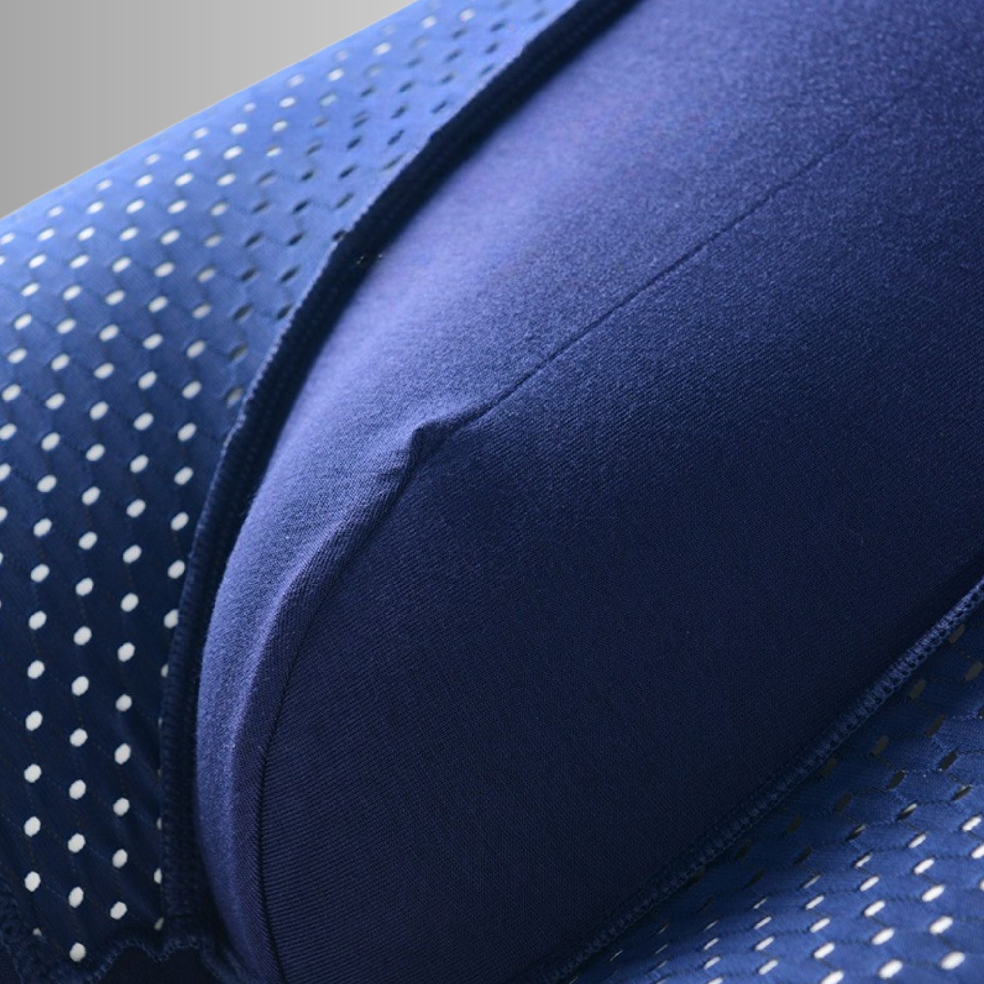 1 Navy Blue Bamboo Boxer