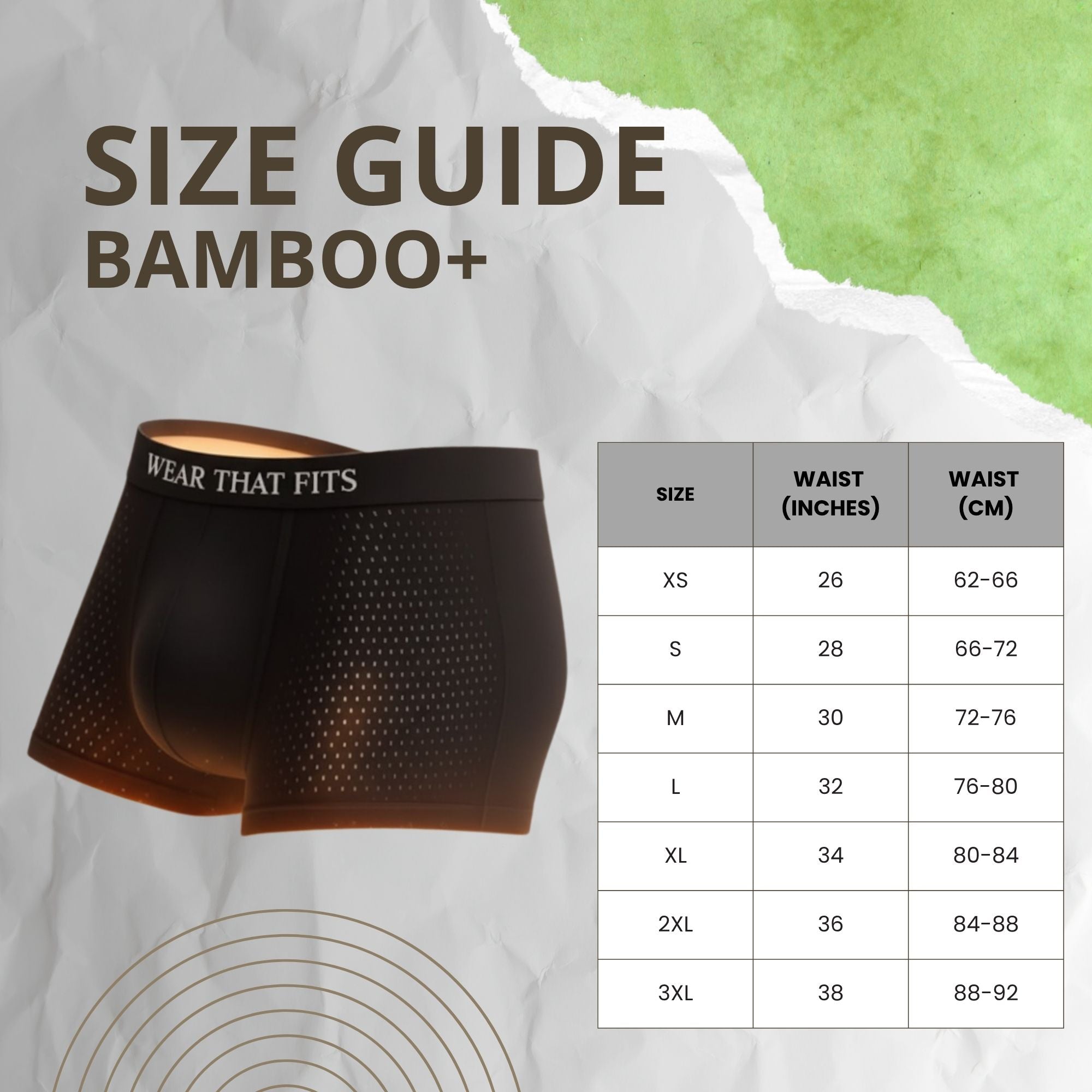 Bamboo+: 4 Pack Multi-Colour Men's Boxers